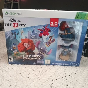 Neu im Karton Xbox 360 Disney Infinity Toy Box Starter Pack 2.0 Edition Stitch & Merida - Bild 1 von 5