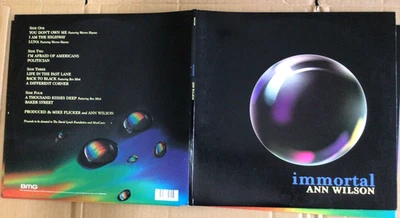 ANN WILSON (HEART) - IMMORTAL US VINYL 2LP 2018 - Изображение 1 из 4