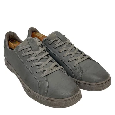 Zapatos de golf True Linkswear de cuero napa de grano completo talla 13 grises sin clavos TL-01 Foto 1 de 4