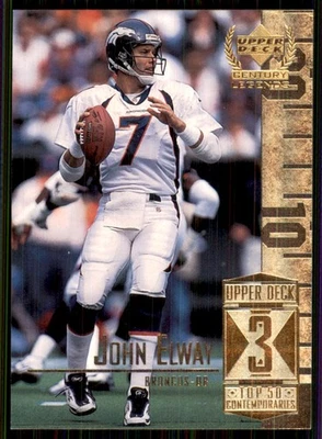 1999 Upper Deck Century Legends #53 John Elway Denver Broncos - Image 1 of 2