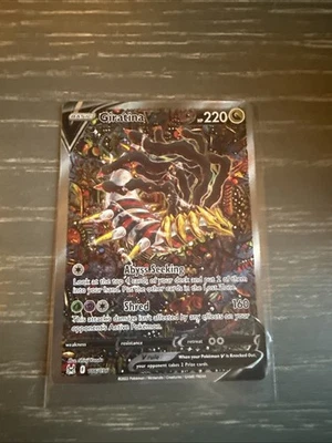 Tarjeta holográfica arte completo alternativo Giratina v 186/196 Swsh11: holográfica de origen perdido casi nueva Foto 1 de 4