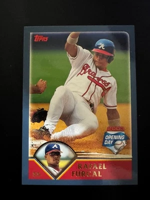 2003 Topps Opening Day - Rafael Furcal #84 Braves Baseball Card - Image 1 of 4
