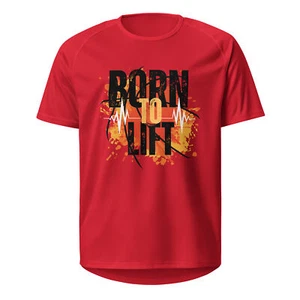 Born To Lift - Maglia sportiva unisex - Foto 1 di 11