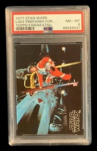 1977 topps yamakatsu star wars #0 luke skywalker rc; standard size PSA 8 (RARE) - Picture 1 of 3