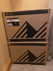 Altavoces Niles RS8 MARRÓN ESQUISTO Pro 2 Vías 8" Doble Tweeter Rock 200 Vatios (PAR) - Imagen 1 de 2
