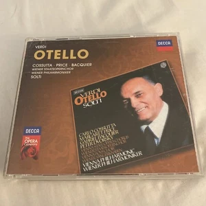 GIUSEPPE VERDI Otello Solti 2 CD - Sung In Italian Cossutta Price Bacquier - Picture 1 of 8