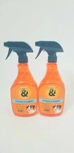 2 X Chaos & Cuddles Smudges & Slobber Cleans Deodorizes Windows, Mirrors & Hard - Picture 1 of 2