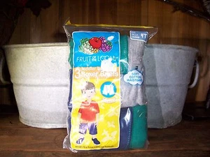 FRUIT OF THE LOOM TODDLER BOYS BOXER BRIEFS SIZE 4 T 3 PACK KIDS UNDERWEAR NEW - Picture 1 of 1