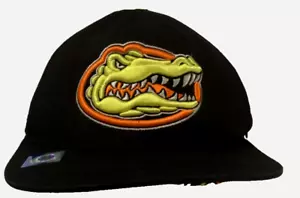 Florida Gators Albert Team Logo NCAA SEC 90s Gorra Negra Sombrero Baloncesto Talla Única - Imagen 1 de 3