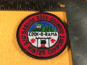 F2-14 BOY SCOUTS OF AMERICA PATCH - 1978 WINTER CAMPOREE HANGING ROCK-DOGWOOD - Picture 1 of 2