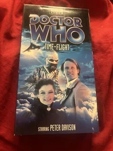 Doctor Who Time-Flight (VHS, 2001) Peter Davison BBC video - Picture 1 of 3