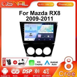 Radio estéreo para coche para Mazda RX8 RX-8 GPS navegación multimedia video reproducción de carros  - Imagen 1 de 24