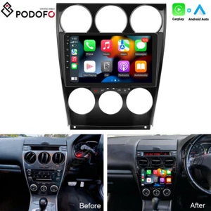 For Mazda 6 GG GY 2002-2008 Head Unit Car Radio Stereo GPS Navi Android 13 2+32G - Picture 1 of 20