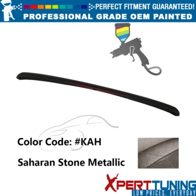 For 13-15 Nissan Altima Sedan OE #KAH Saharan Stone Metallic Trunk Spoiler W/LED Foto 1 de 4