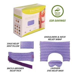Nature Creation- Ultimate Hot & Cold Therapy Set- Natural Relief & Relaxation - Picture 1 of 23
