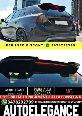 ✨SPOILER ALA AGGIUNTIVA PER VOLVO V60 POLESTAR FACELIFT (2014-2018)✨ - Imagen 1 de 4