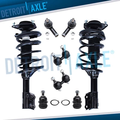 Apoios de suspensão dianteiros articulações esféricas inferiores barras oscilantes hastes de amarração para 2001-2006 Hyundai Elantra - Imagem 1 de 4