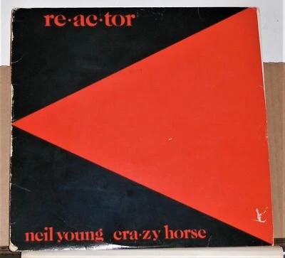 Neil Young and Crazy Horse ‎- Reactor - 1981 Vinyl LP Record Album  - Image 1 of 2