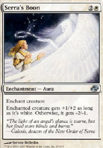 SERRA'S BOON Planar Chaos MTG Magic the Gathering Cards DJMagic - Image 1 of 1