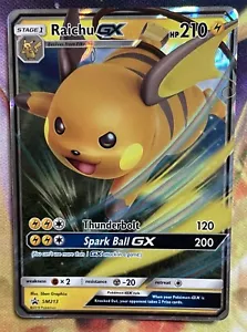 Raichu GX SM213 Sole e Luna Promo Holo Destino Nascosto - Foto 1 di 3