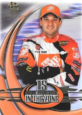 2004 Press Pass Premium - In the Zone #IZ12 Tony Stewart - NASCAR Auto Racing - Image 1 of 4