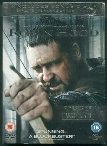 ROBIN HOOD Ridley Scott Russell Crowe Cate Blanchett director’s cut 2 DVDs 2010 - Picture 1 of 1