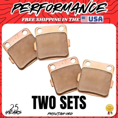 1993 1994 1995 1996 1997 1998 1999 2000 01 Yamaha YZ80 YZ 80 Brake Pad Set Pads - Image 1 of 3