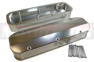 Big Block Chevy BBC 396 427 454 502 FABRICATED Aluminum No Hole Valve Cover Tall - Picture 1 of 4