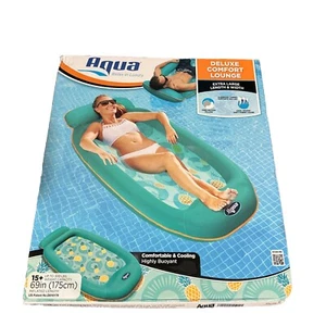 Aqua Deluxe Comfort sala galleggiante piscina acquatica (XL lettino gonfiabile) - Foto 1 di 1