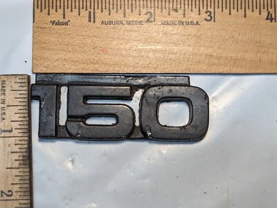 94 95 96 Ford E-150 Econoline 150 emblema puerta trasera - usado descolorido  Foto 1 de 4