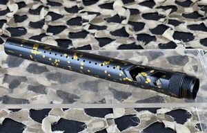NEU HK Army S63 PWR Elite "Fossil" Barrel Tip - Dust Black/Gold Splash - Bild 1 von 4