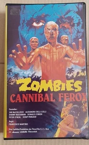 ZOMBIE HOLOCAUST (1) / GERMAN PAL VHS / GM FILM VIDEO LABEL - Picture 1 of 3