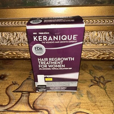 Keranique Hair Regrowth Treatment for Women, One Month Supply NIB Ex 04 . 2024 - Image 1 of 3