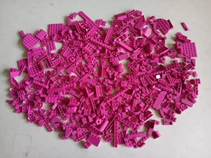 LEGO GROSSPACKUNG 680 MAGENTA ROSA STEINE PLATTEN SCHRÄGE & SPEZIALSTÜCKE - Bild 1 von 3