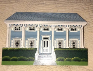 Modelo histórico de arte popular vintage de mansión renacimiento de Key West Florida - Imagen 1 de 10