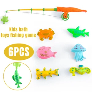 Magnetic Fishing Toys Game for Kids - Toddler Bath Toy Gift Age 3 4 5 6 Year Old - Picture 1 of 13