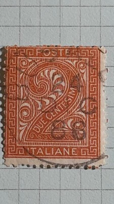 francobolli regno d'italia 1863 2C  Rosso Mattone .15L/3 - Immagine 1 di 2