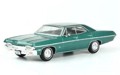 1968 Chevrolet Impala Sedan Blue 1/43 Us Seller ! - Image 1 of 3