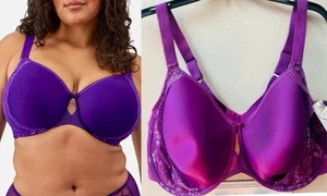 ELOMI CHARLEY T-SHIRT FLORAL LACE ATMUNGSAKTIV STOFF DIAMOND MESH GR.44I ~ NEU MIT ETIKETT - Bild 1 von 8