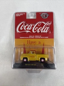 M2 Machines 1:64 Coca-Cola Diecast 1956 Ford F-100 Truck YR02 - Bild 1 von 2