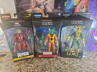 Lote de figuras Marvel Legends serie Loki Avengers Marvel's Leader, magneto nuevo  Foto 1 de 4