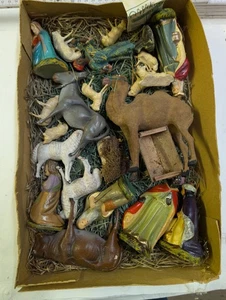 Figuras de belén material desconocido - Imagen 1 de 4