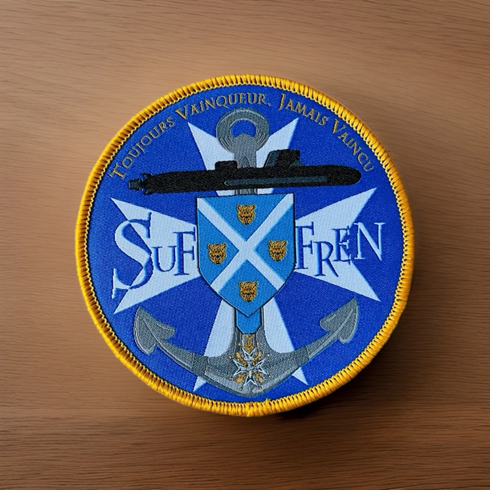 Patch écusson sous-marin SNA Suffren - Photo 1/1