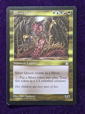 mtg Sliver Queen Stronghold (STH #129) NM/LP Condition English non-foil - Image 1 of 4