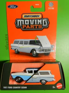 MATCHBOX 2025 - Piezas Móviles - Ford Country Sedan De 1957 - 27 - Nuevo En OVP - Picture 1 of 1