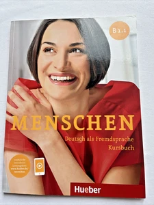 Menschen Deutsch als Fremdsprache Kurbsbuch - German Language Book - Picture 1 of 4