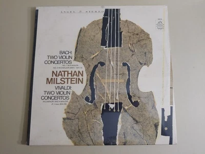 Nathan Milstein Bach / Vivaldi - Two Violin Concertos Angel 36010 Stereo SEALED - Image 1 of 3