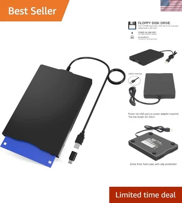 Lector de disquetes Lector de disquetes externo USB 3,5 pulgadas USB Disquete R... Foto 1 de 4
