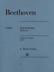 Beethoven Septet E-flat Major Op 20 Henle Urtext Wind & Strings Music Book - Picture 1 of 1
