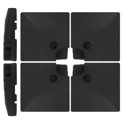 4 件户外伞架,356 磅重型底座适用于悬臂偏移 — 第 1/4 张图片